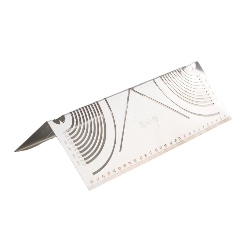 B Baosity Angle ARC Marking Tool Metal Marking Tool Template