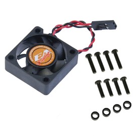 1.2 x 1.2 x 0.4 inches (30 x 30 x 10 mm) High Speed Cooling Fan (4.8-6V) [Eagle Model] [#FA301048Z]