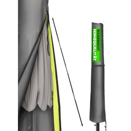 Menz Parasol Cover for 2 to 3.5 m - 420D Oxford Fabric Parasol Cover, Waterproof, UV-Resistant, Windproof, Garden Cover, Anthracite