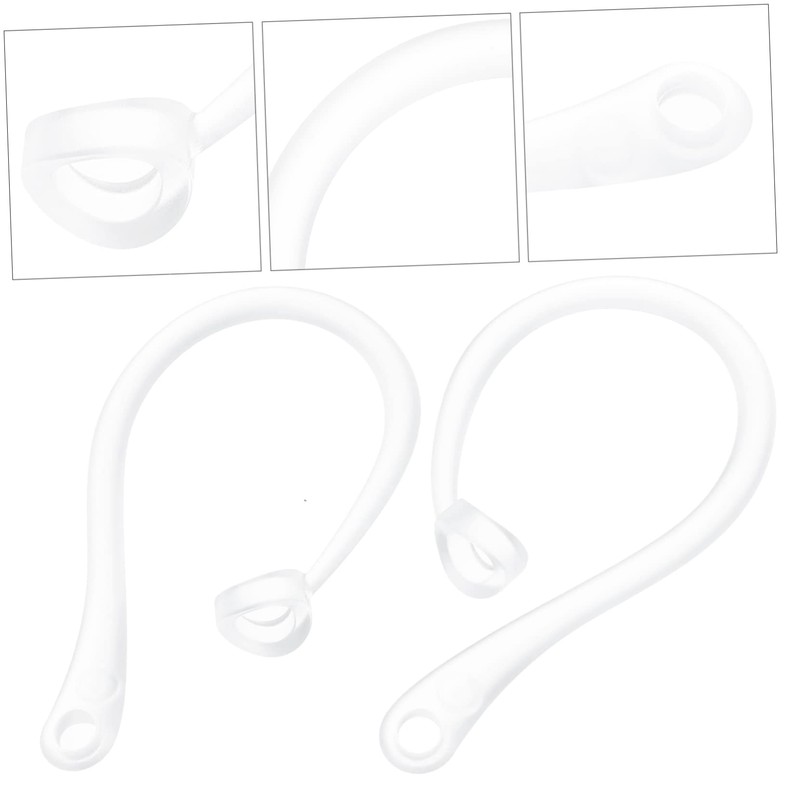 TEHAUX 6pcs Wireless Headphone Lost Hooks Secure Earphone Protective Accessories