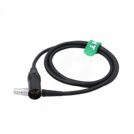 RED Epic/Scarlet DSMC2 Camera XLR 4 Pin Male to 6 Pin Power Cable 4.9ft