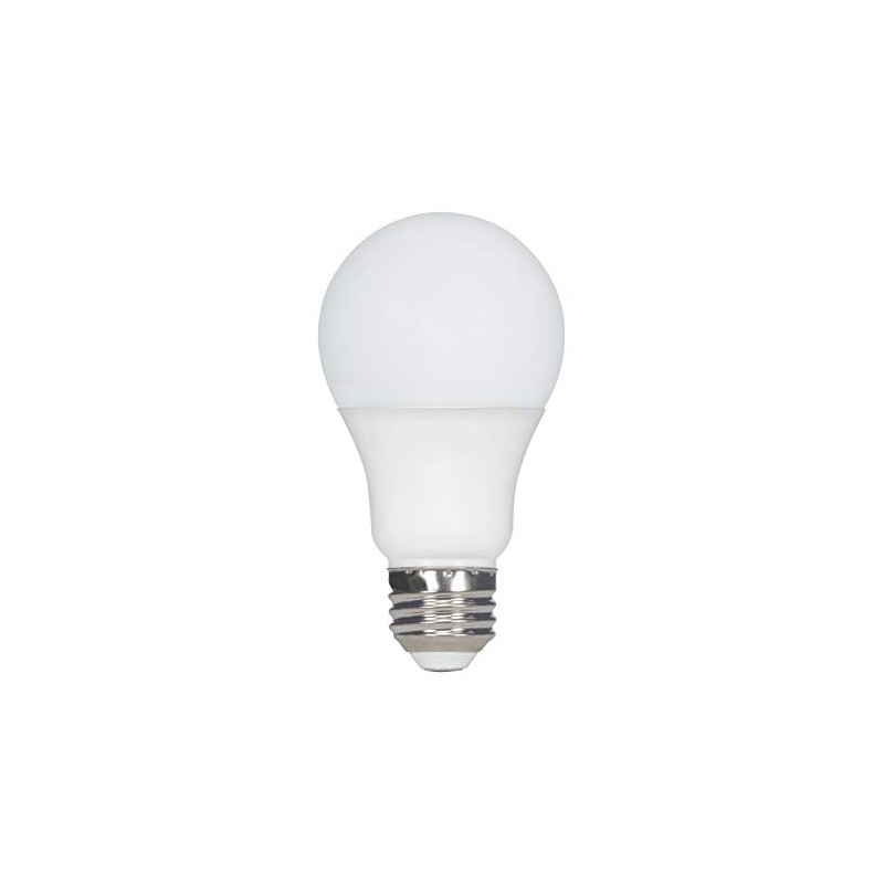 Satco 11407 Econo LED A19 Light Bulb, 60W Replacement, 3000K