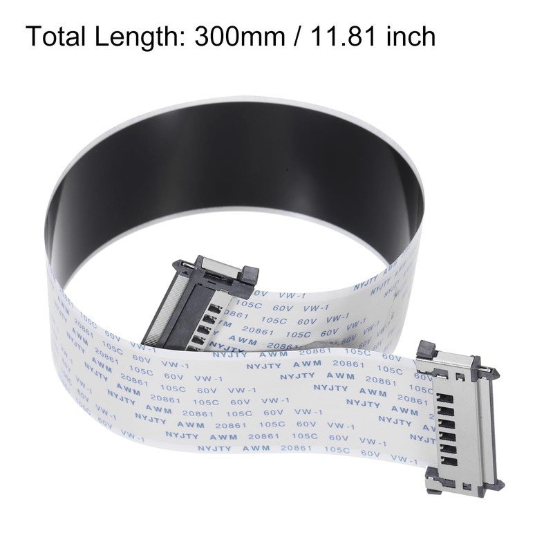 QUARKZMAN FFC FPC Cable 0.5 mm Pitch 51 Pin 300