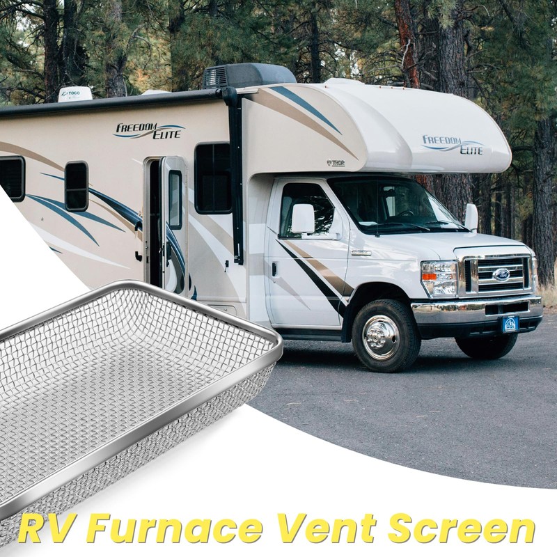SheeChung RV Furnace Vent Screen, Flying Insect Screen Water Heater
