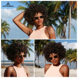 Appassal Retro Oval Sunglasses for Women Men Trendy Designer 90s Sun Glasses Classic Shades AP3662 Gold/Brown&Silver/Light Brown