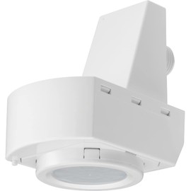 SensorSwitch Line Voltage Fixture Mount Occupancy Sensor, Indoor PIR Motion Sensor Light Control for Commercial Ceiling Lights, MVOLT 120–277V, High & Low Mount 360º Motion Detection