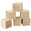 PINGEUI 70PCS 2 x 2 x 2 Inches Wooden Cubes,