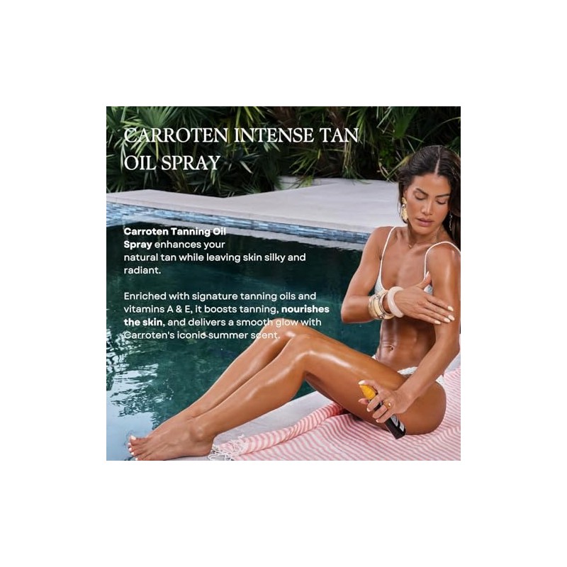 Carroten Tanning Oil 125ml 4.23oz by Carroten