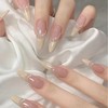 4pcs nail ball chain nail chain gold nail parts chain