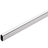 GedoTec® Clothes rack 1500 mm OVAL Steel chrome plated Furniture