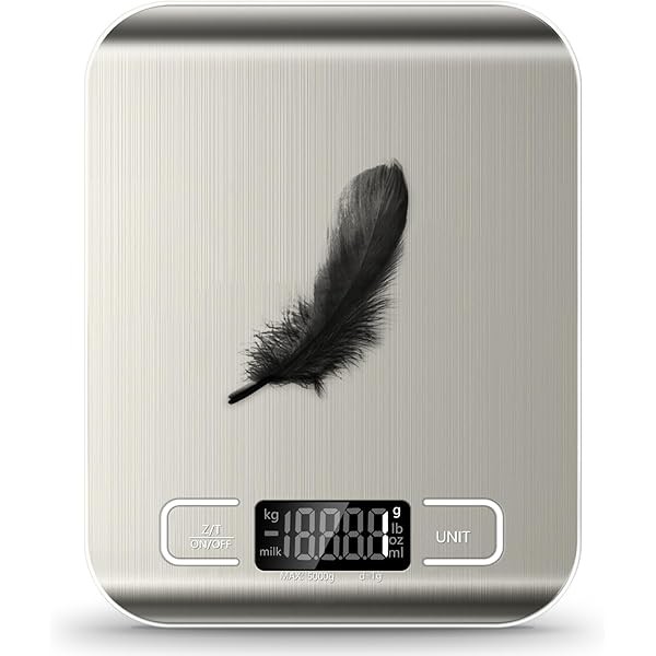 Food Scale, 11lb Kitchen Scale with 6 Units Tare Function