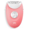 Braun Silk-épil 3 3-176 Epilator for Long-Lasting Hair Removal White