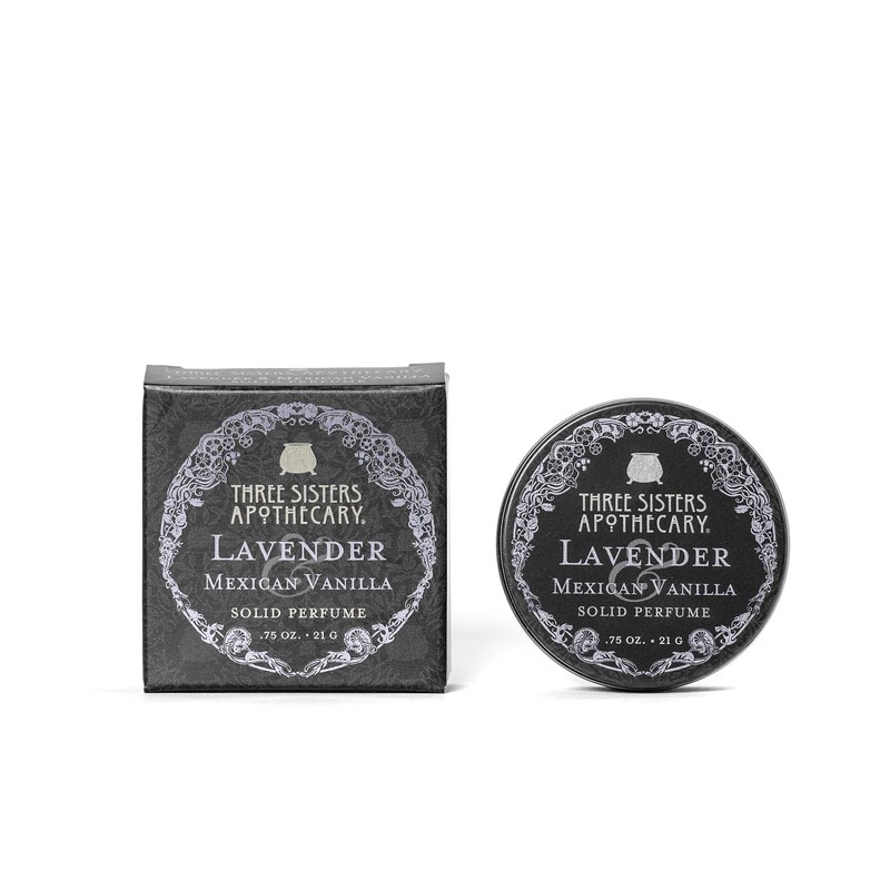 Three SIsters Apothecary Solid Perfume (Lavender & Mexican Vanilla)