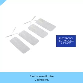EVI STAR Electrodo Rectangular 4 X 8 Cm