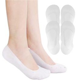 HappyHome シリコンソックス 保湿靴下 2ペアセット かかとケア 保湿 角質ケア ガサガサ ひび割れ 対策 ムレにくい 通気穴付き