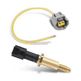 Cylinder Head Temperature Sensor with Connector Pigtail Harness Replace 8S4Z6G004A Fit for Ford Focus Ranger Transit Connect 2001-2015