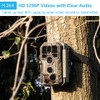 GardePro A5 Wildlife Camera, 64MP 1296p H.264 Video Trail Camera,