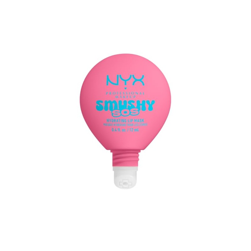 NYX Professional Makeup, Smushy SOS, Mascarilla Hidratante para Labios, Tono