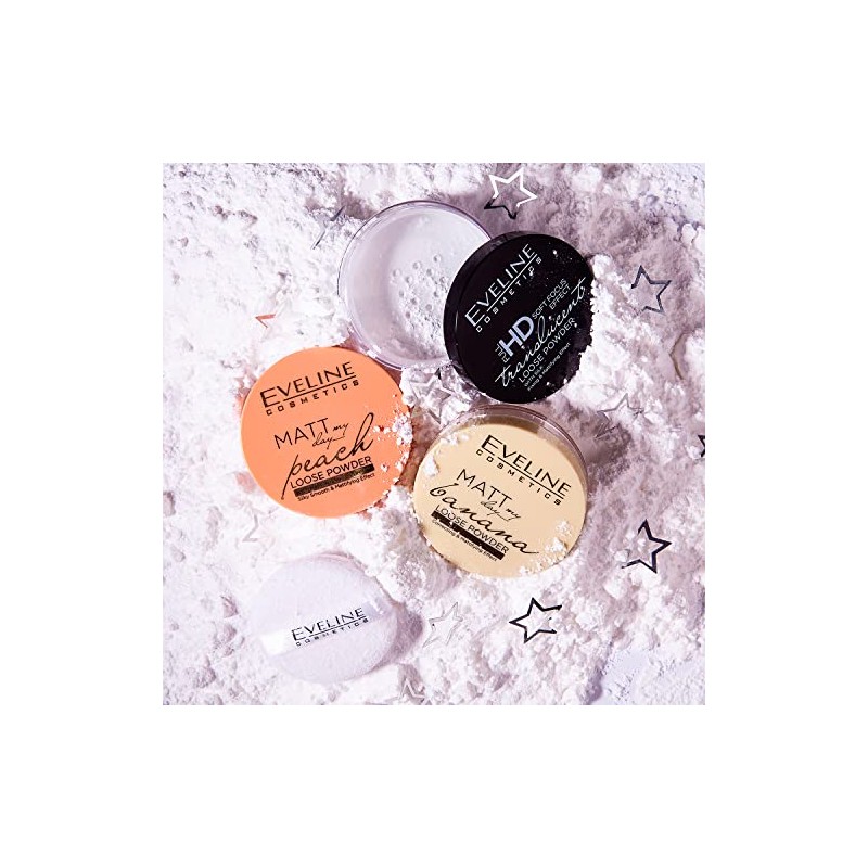 Eveline Cosmetics Matt My Day Synapy Matting Powder - Peach