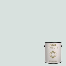 KILZ TRIBUTE Paint & Primer, Interior, Eggshell, Misty Morning, 1 Gallon