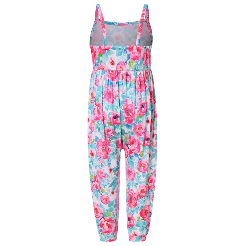 Yousie Girls Size 7 8 Jumpsuit Romper Spring Summer Outfit