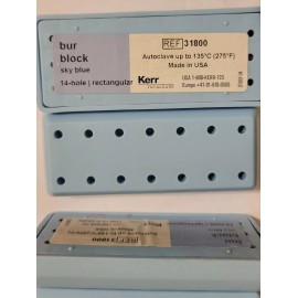 Kerr Bur Blocks 14 Hole Rectangular Ma