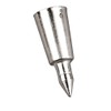 Metal Mountain Pole Tip Galvanised with Nails (Pack of 2)