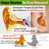WaterDam Swimming Ear Plugs Waterproof Ultra Comfortable Prevent Float Earplugs