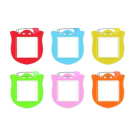 共栄 Plastic Tulip A Name Tag, 1 Pack C – 71 – 1 – , safety pink