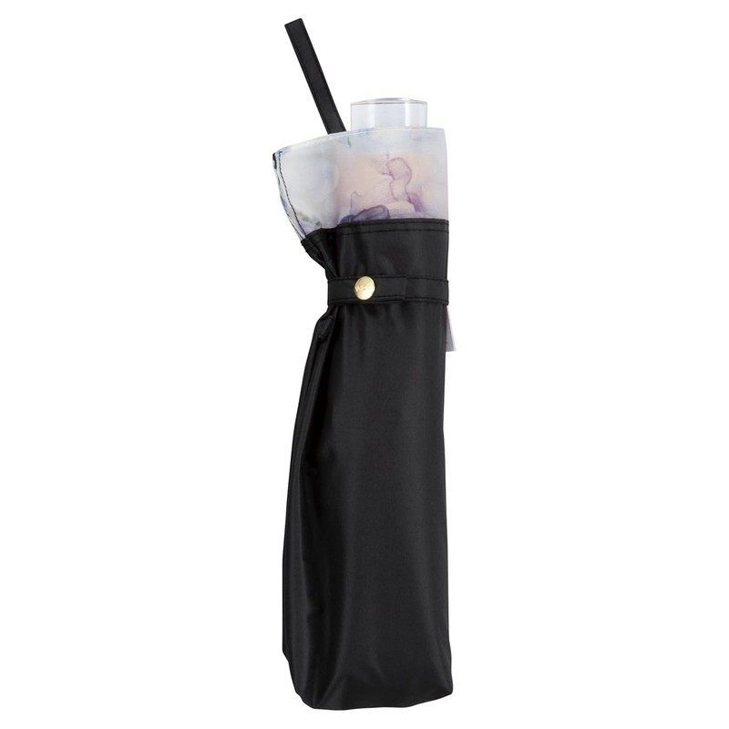 [2025] Wpc. 801-11039-102 Parasol Blackout Rim Organza Print Mini Black
