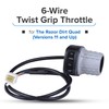 AlveyTech AlveyTech 6-Wire Twist Grip Throttle for the Razor Dirt