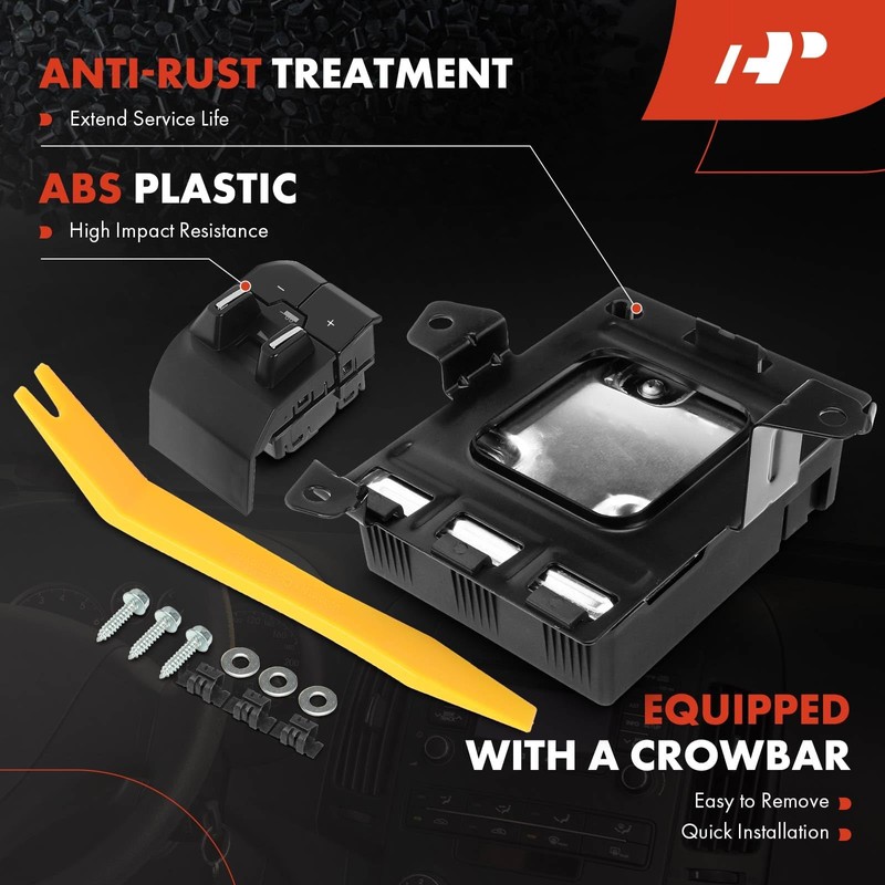 A-Premium Trailer Brake Controller Module with Switch Kit, Compatible with