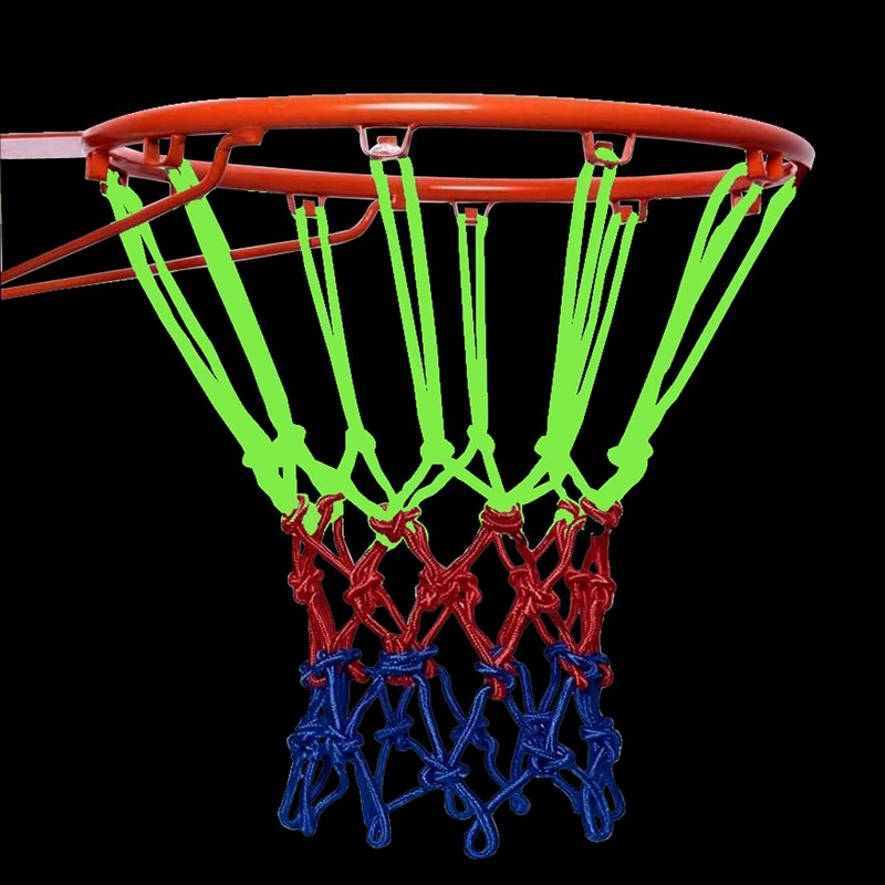 Otylzto 1Pcs of Heavy Duty Basketball Net Outdoor Portable Half