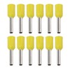1000pcs E1008 Insulated Ferrules Terminal Copper PVC Pin Cord End