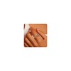 Yimofy Stackable Rings for Women Non Tarnish Gold Silver Two-Toned