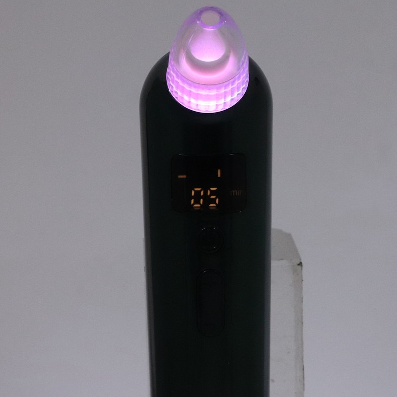 6 Probes Blackhead Remover Pore Vacuum Rechargeable Facial Cleaner Portable