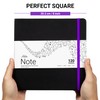 Articka Note Hardcover Sketchbook - Square Hardbound Sketch Journal -