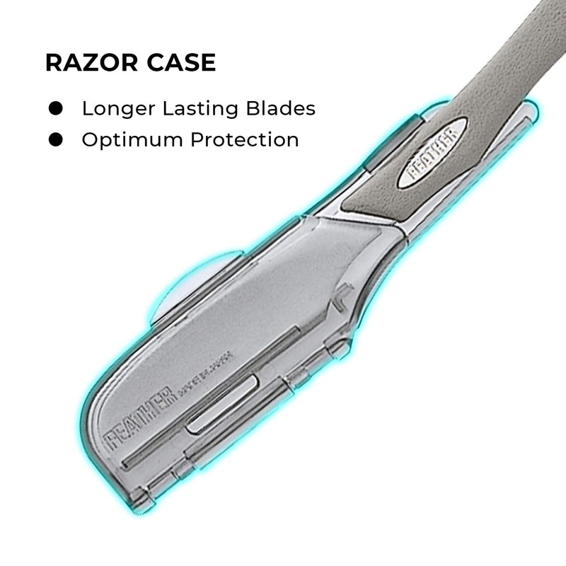 Feather Artist Club DX Straight Razor Case