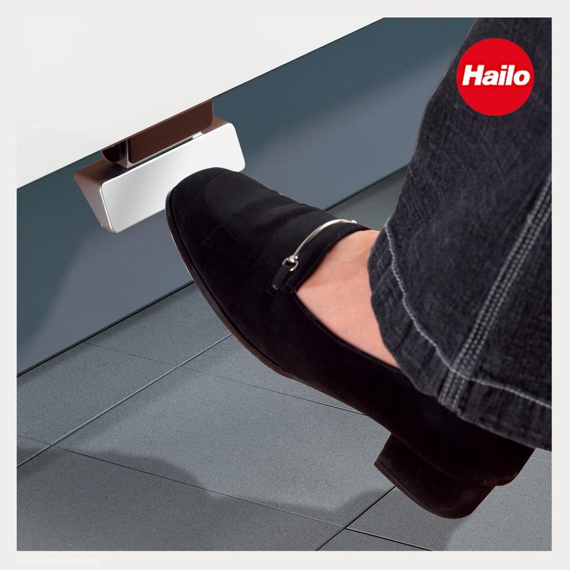 Hailo Kick and Go 3691401 | Öffnungssystem für Abfallsammler per