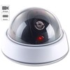VisorTech Dummy Camera: Dome Surveillance Camera with Transparent Dome and