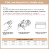 2-Pack 14K Gold Plated Stacking Rings for Oura Ring Gen