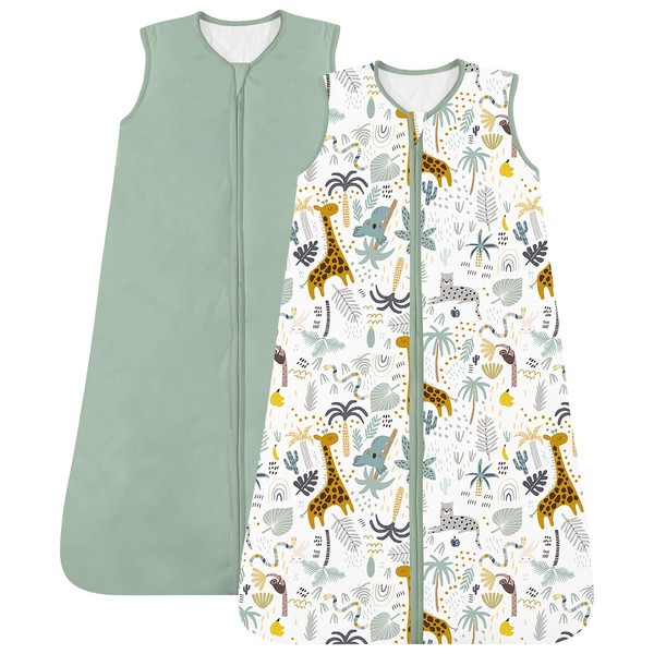 TOTCHILL Baby Sleep Sacks 0-6 Months, 1.0 TOG Supersoft Wearable