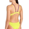 ARENA Women's Team Solid MaxLife Swimsuit Tech Back Multi One
