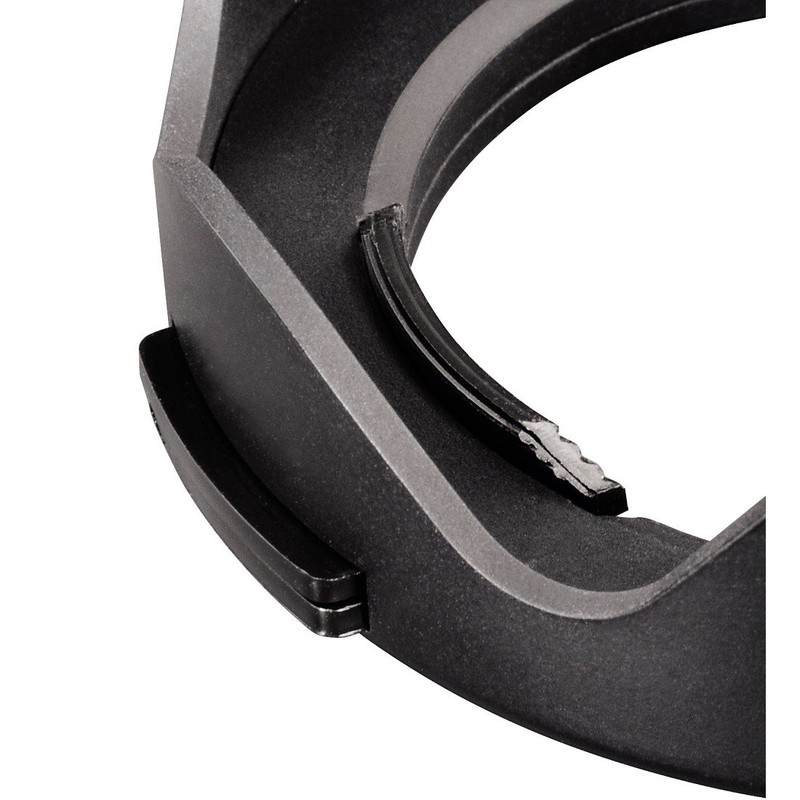 Hama Gegenlichtblende für Weitwinkelobjektive, Objektivdeckel, Einschraubfassung 62 mm, Schwarz