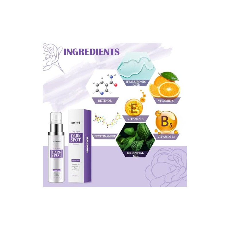Crema correctora de manchas oscuras para rostro y cuerpo, crema