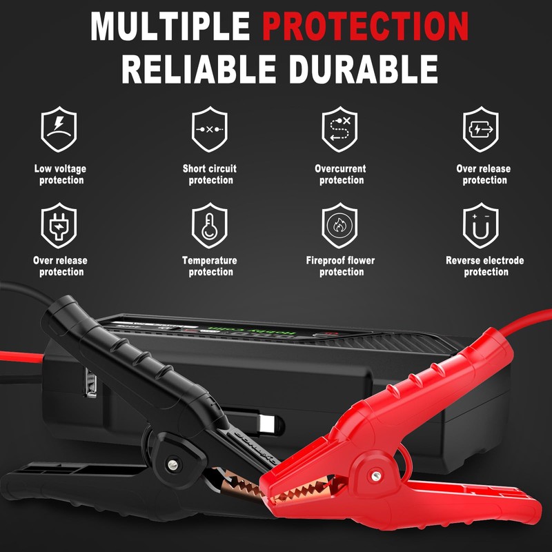 Hobby Colin 400E Car Jump Starter 12V 1350A Peak 1600mAh