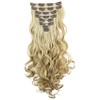 CAISHA XL 18" 7 Pieces Set CLIP IN EXTENSIONS Hairpiece