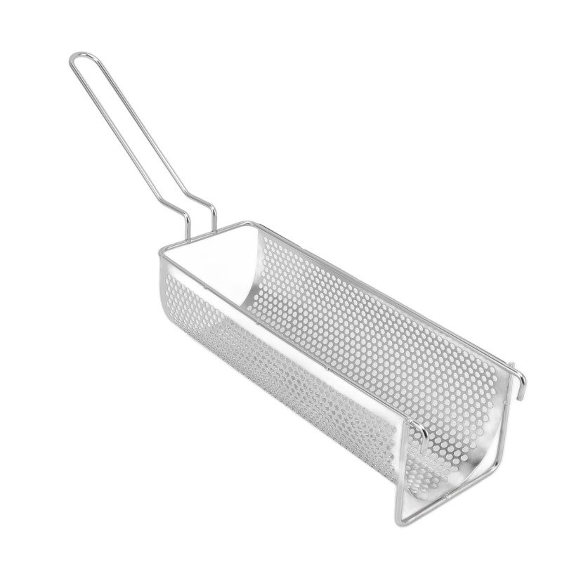French Fries Basket 304 Stainless Steel Food Grade Thick Flexible