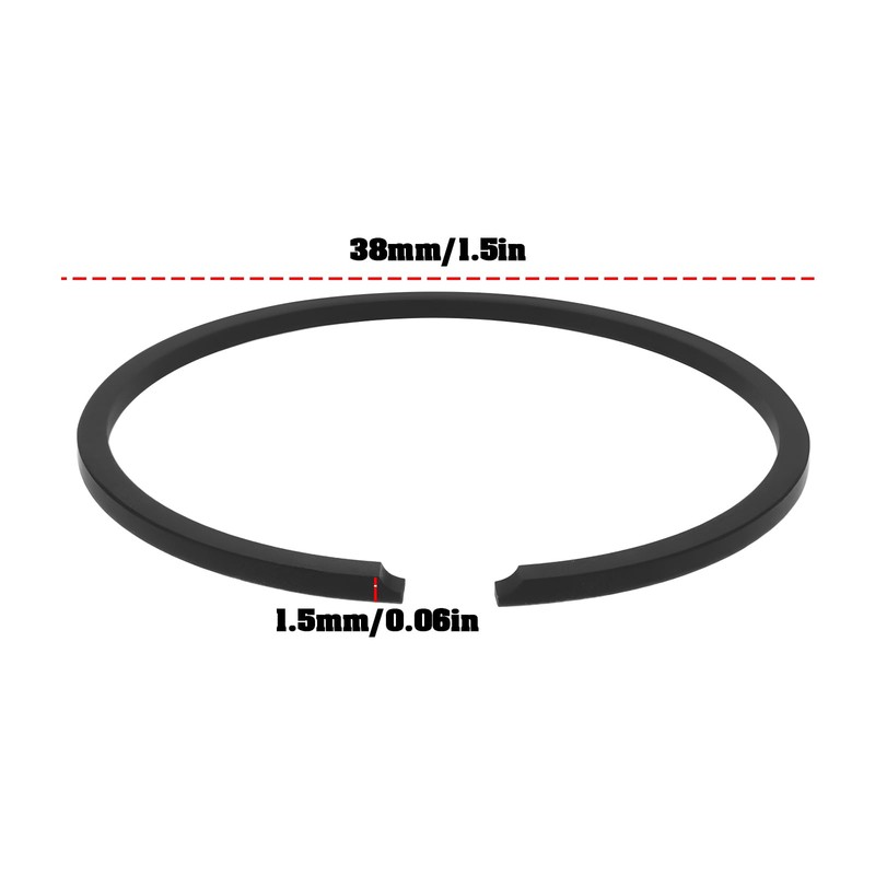 Be In Your Mind 4Pcs Chainsaw Piston Ring 38mm x