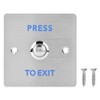 Push to Exit Release Touch Button - Door Exit Access